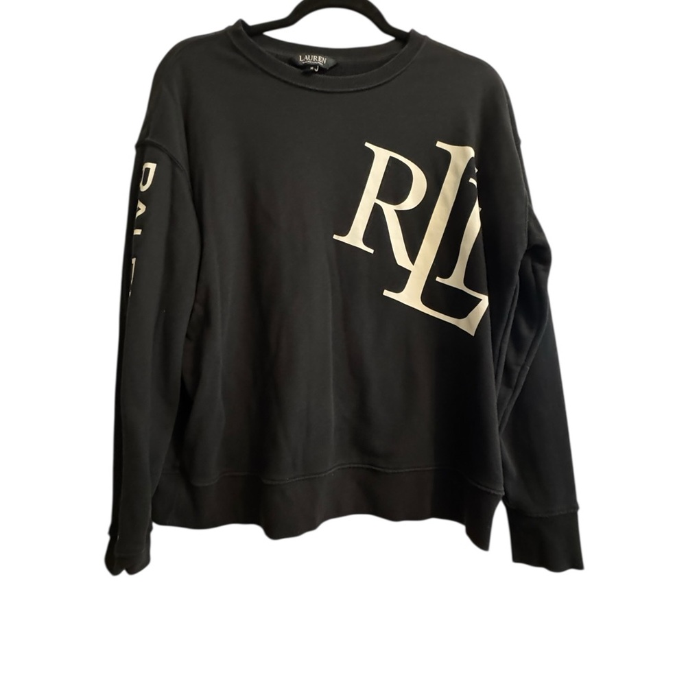 Ralph Lauren RL Black Label Sweatshirt Cotton Blend Size M